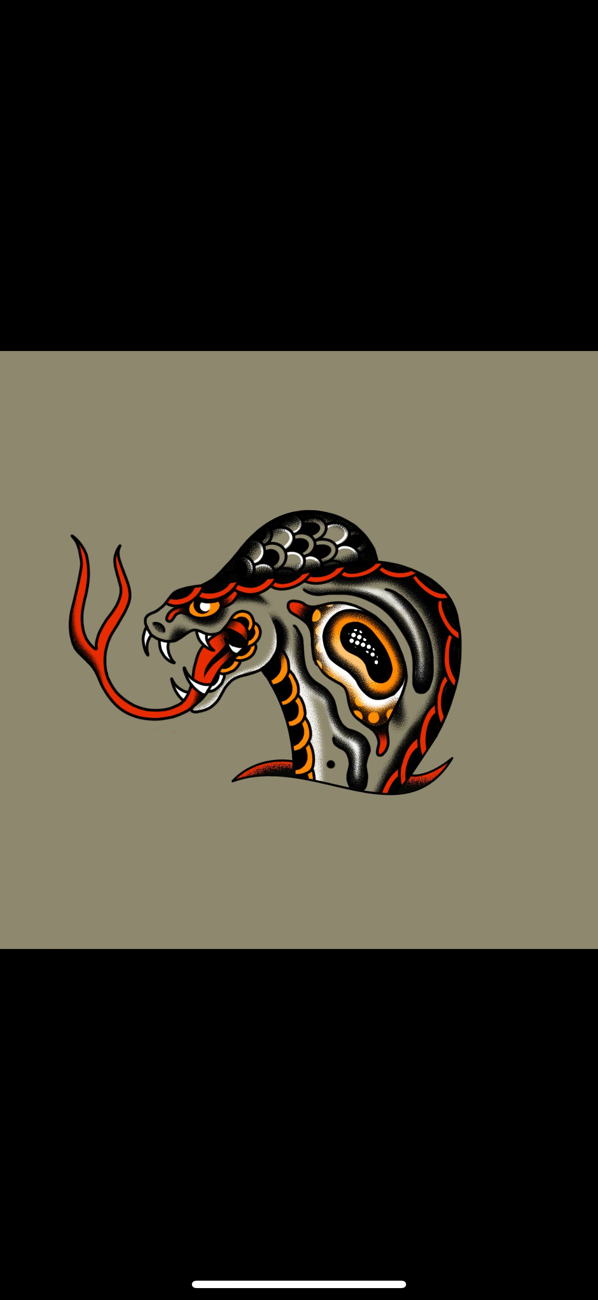 New CM exclusive "King Cobra" shirt-Olive green