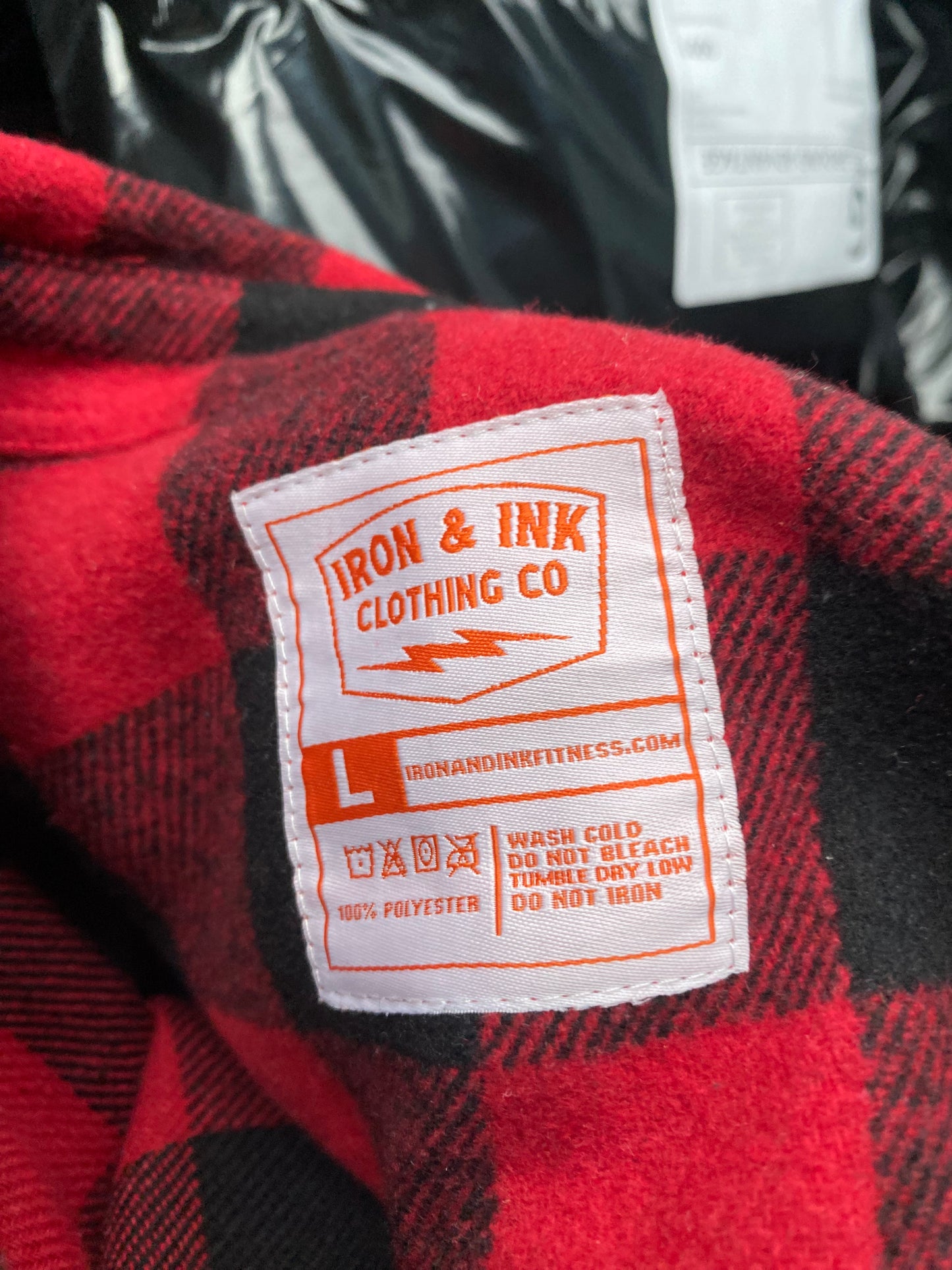 Custom "skull rose" unisex buffalo plaid flannel