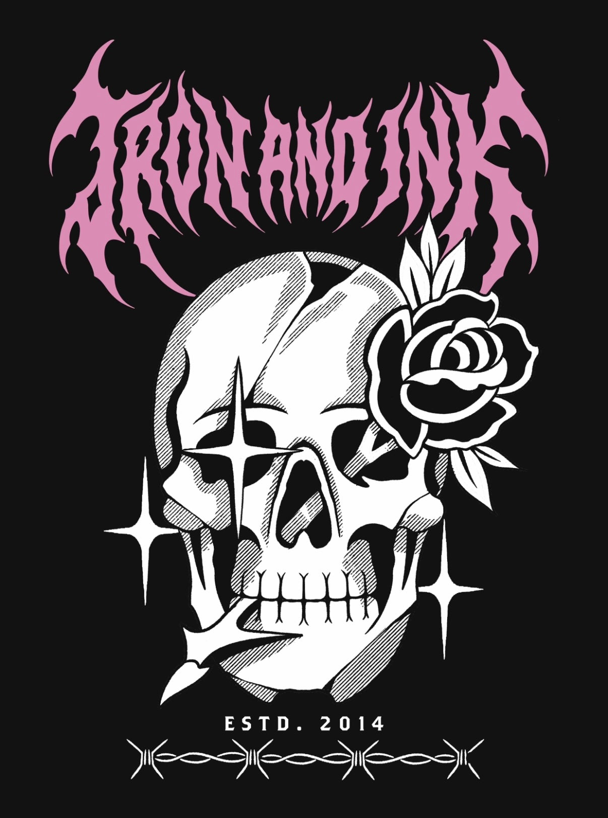 New- Death Metal tee- oversized fit onyx washed black shirt