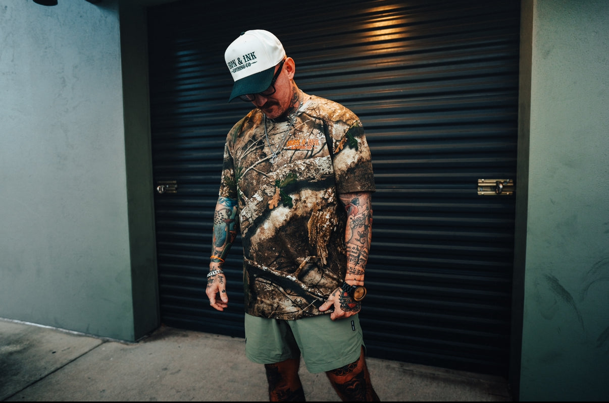 New "Realtree" camo jersey shirt-officially licensed