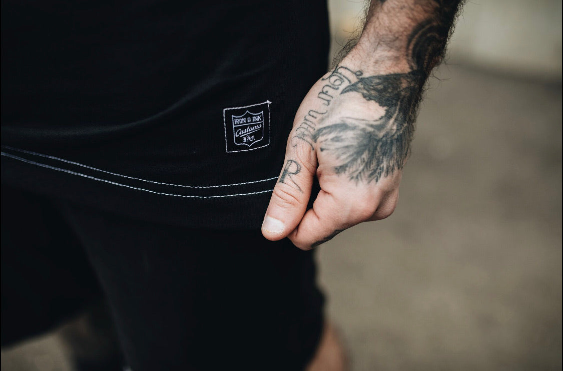 IIF Customs Trademark Tank Top- Black