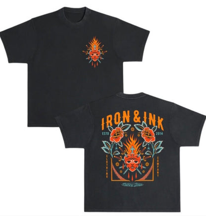 New "Sacred Heart" onyx washed black