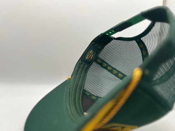 New custom "Captains" SnapBack hat- Forest green