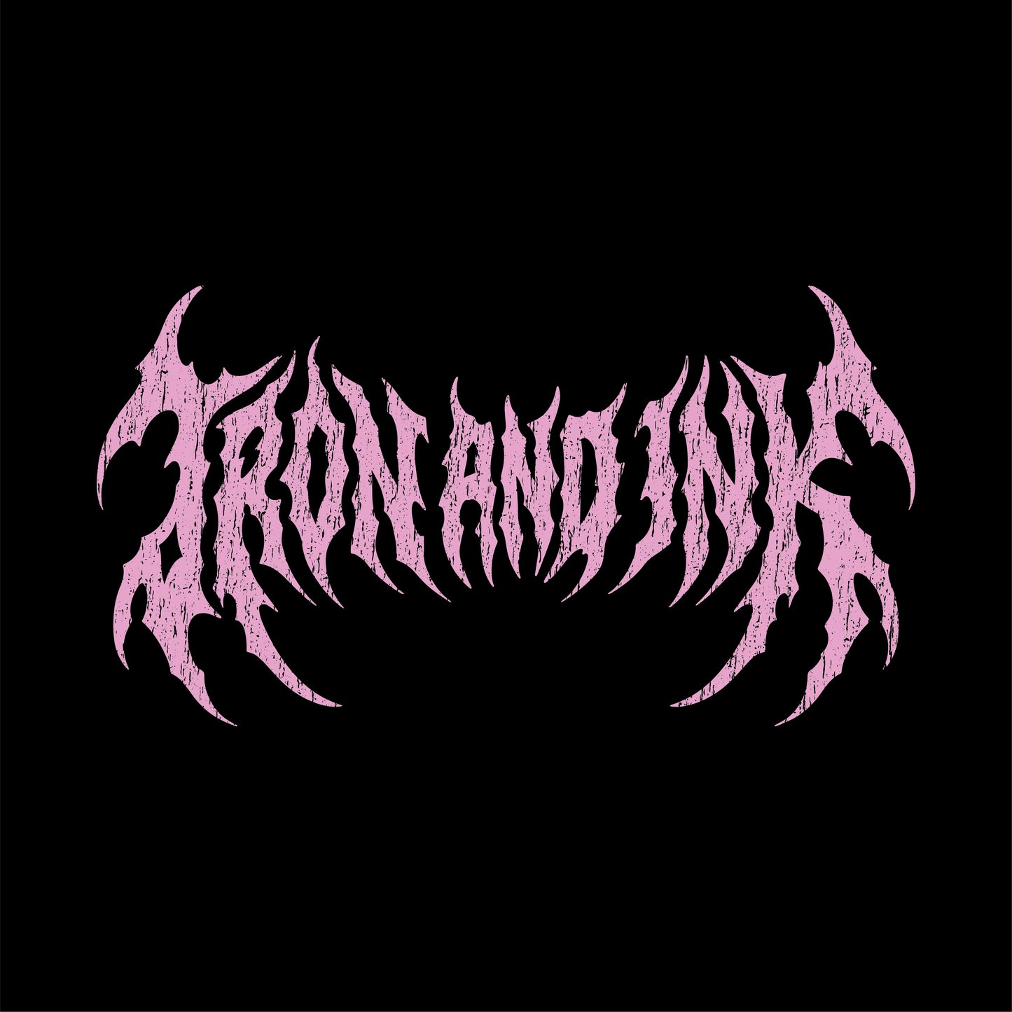 New- Death Metal tee- oversized fit onyx washed black shirt