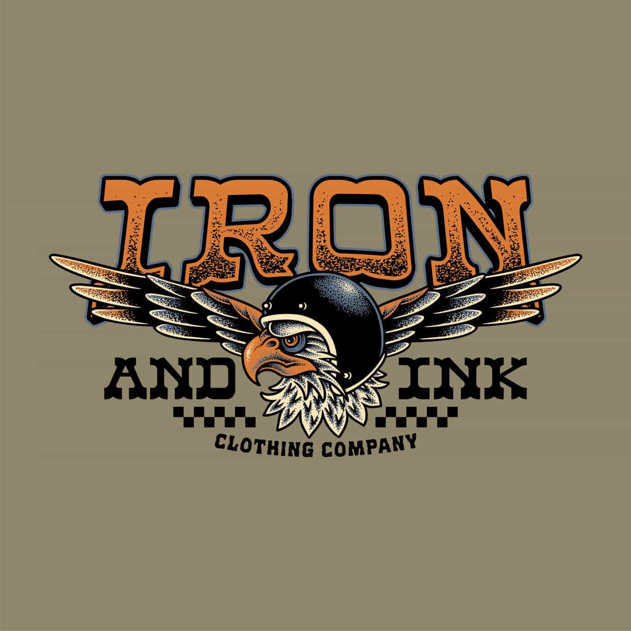 "New" moto eagle shirt- acid wash green oversized