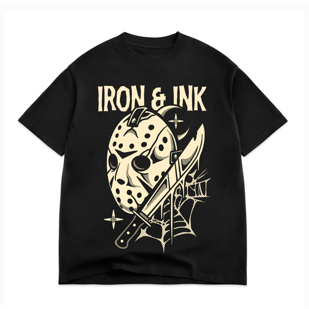 Early Access "GLOW IN THE DARK" Friday the 13th shirt-Black