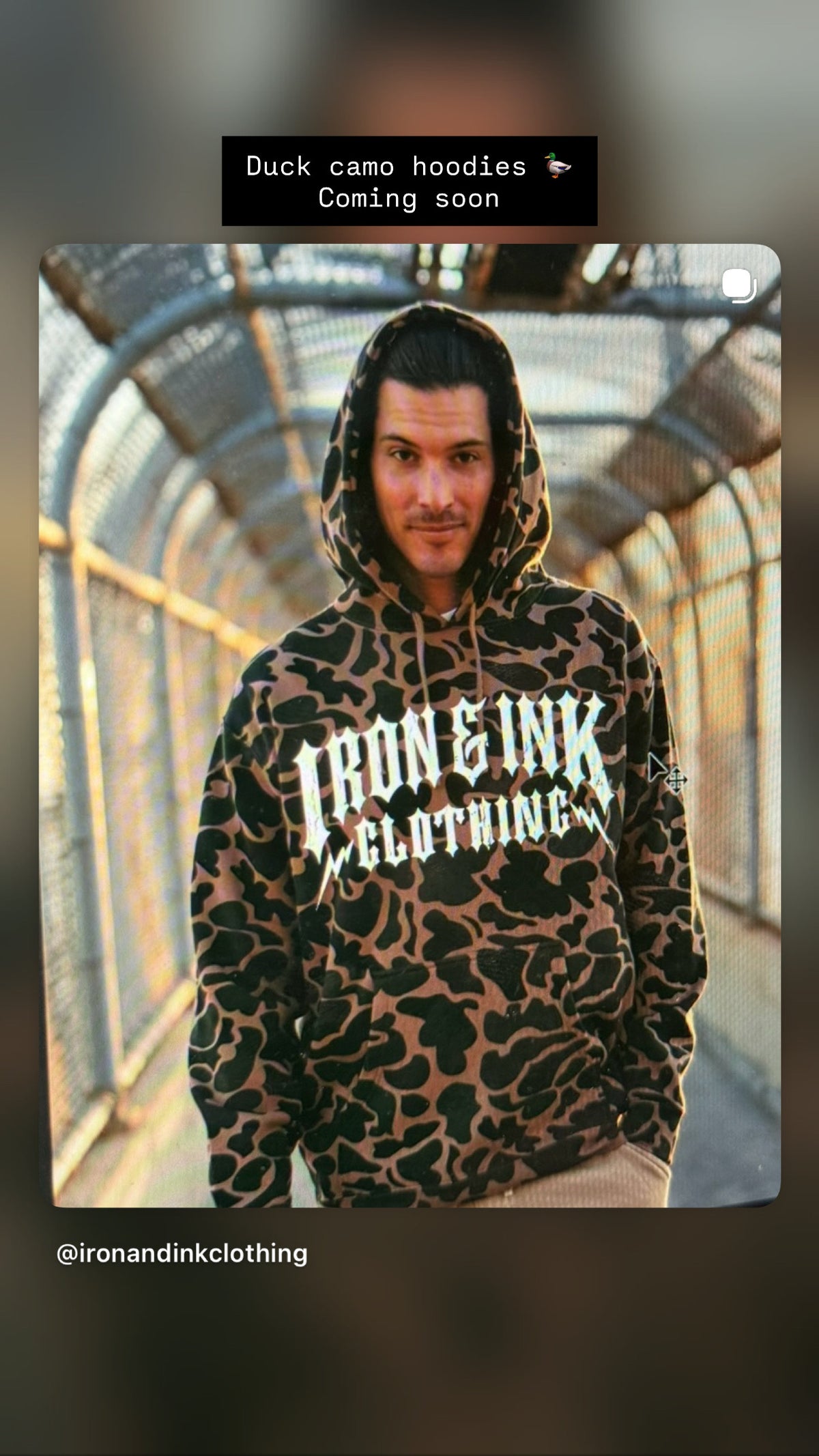 Early access "Duck Camo" hoodie