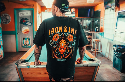 New "Sacred Heart" onyx washed black