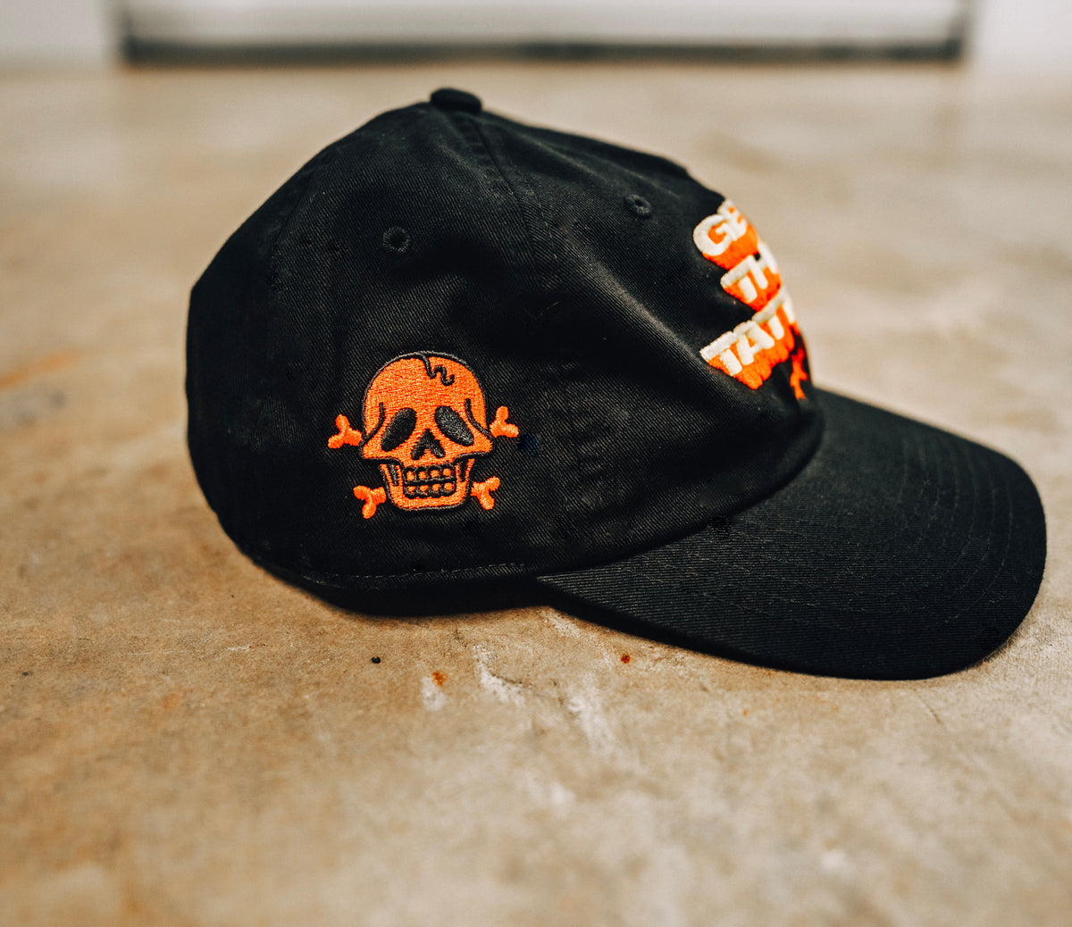 Early access "get the tattoo" dad hat- black