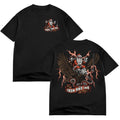 New Limited edition "Santa" shirt- garment dyed black
