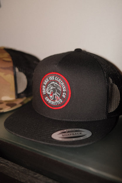 "New" panther patch flat bill SnapBack