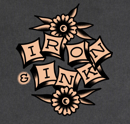 BF exclusive New "Good Luck" shirt-Acid wash grey