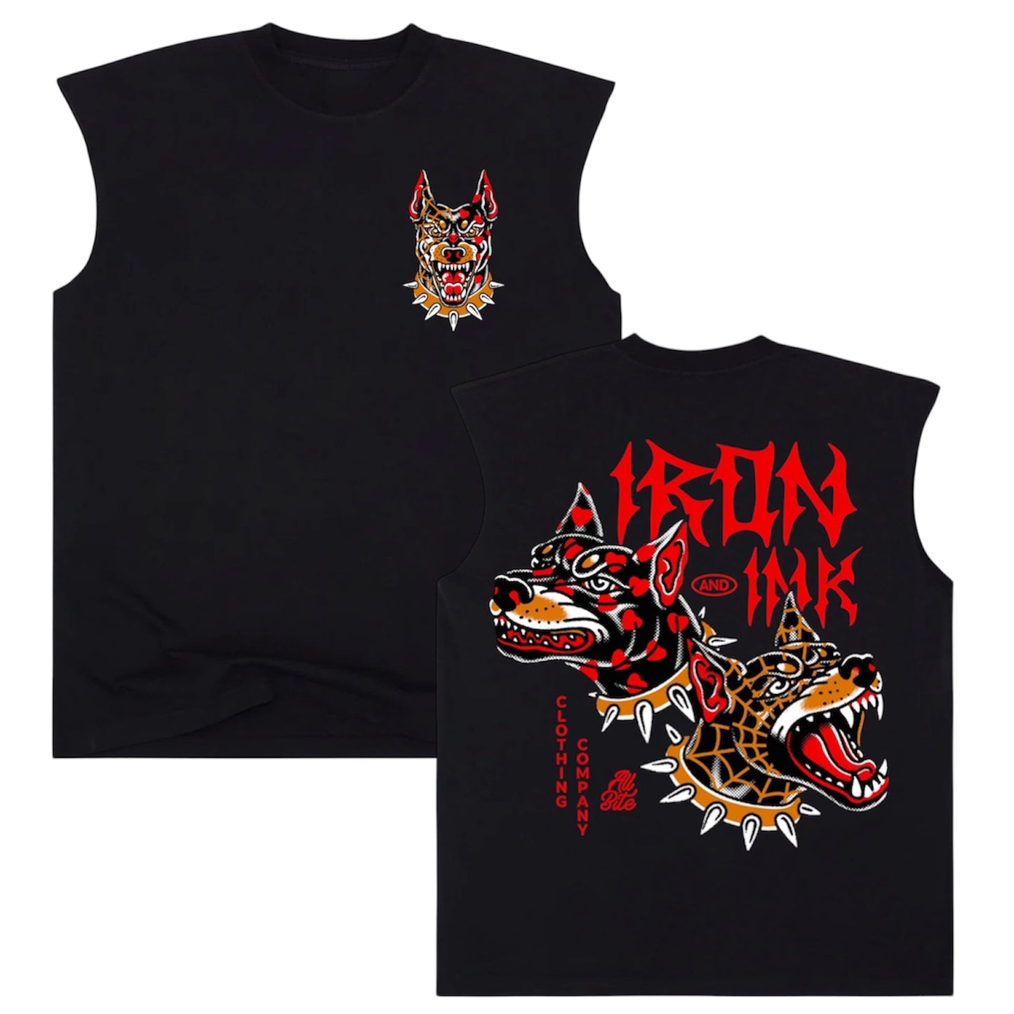 New "All Bite" tanks- Faded Black