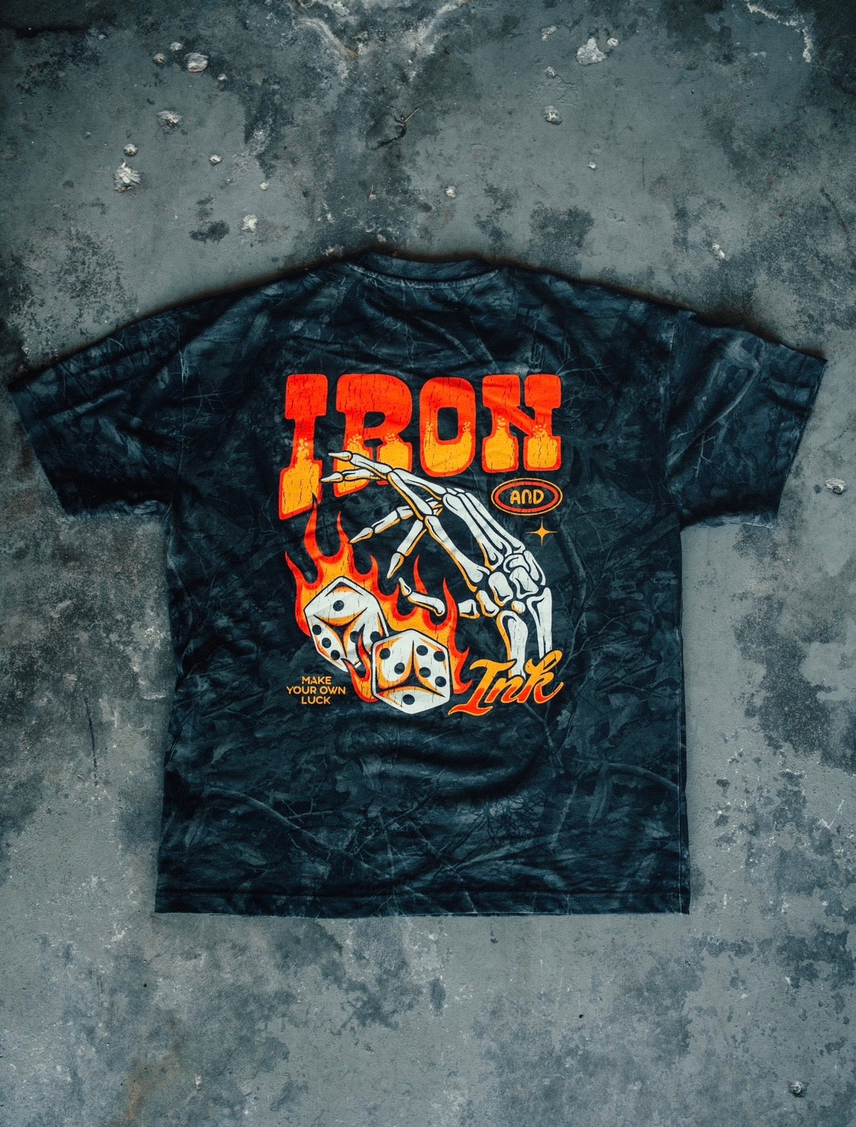 New Dark deadwood camo shirt- oversized fit
