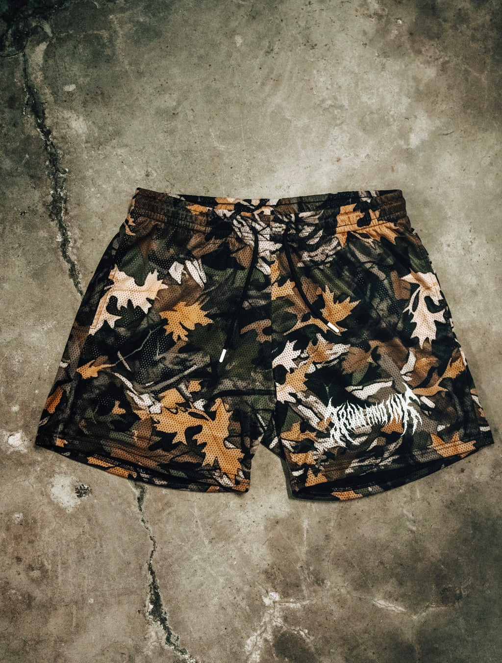 Early access custom camo mesh shorts- real tree camo