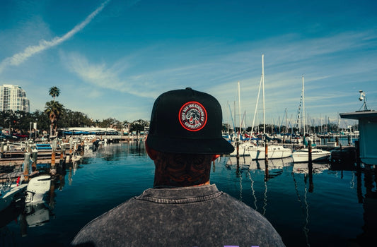 "New" panther patch flat bill SnapBack