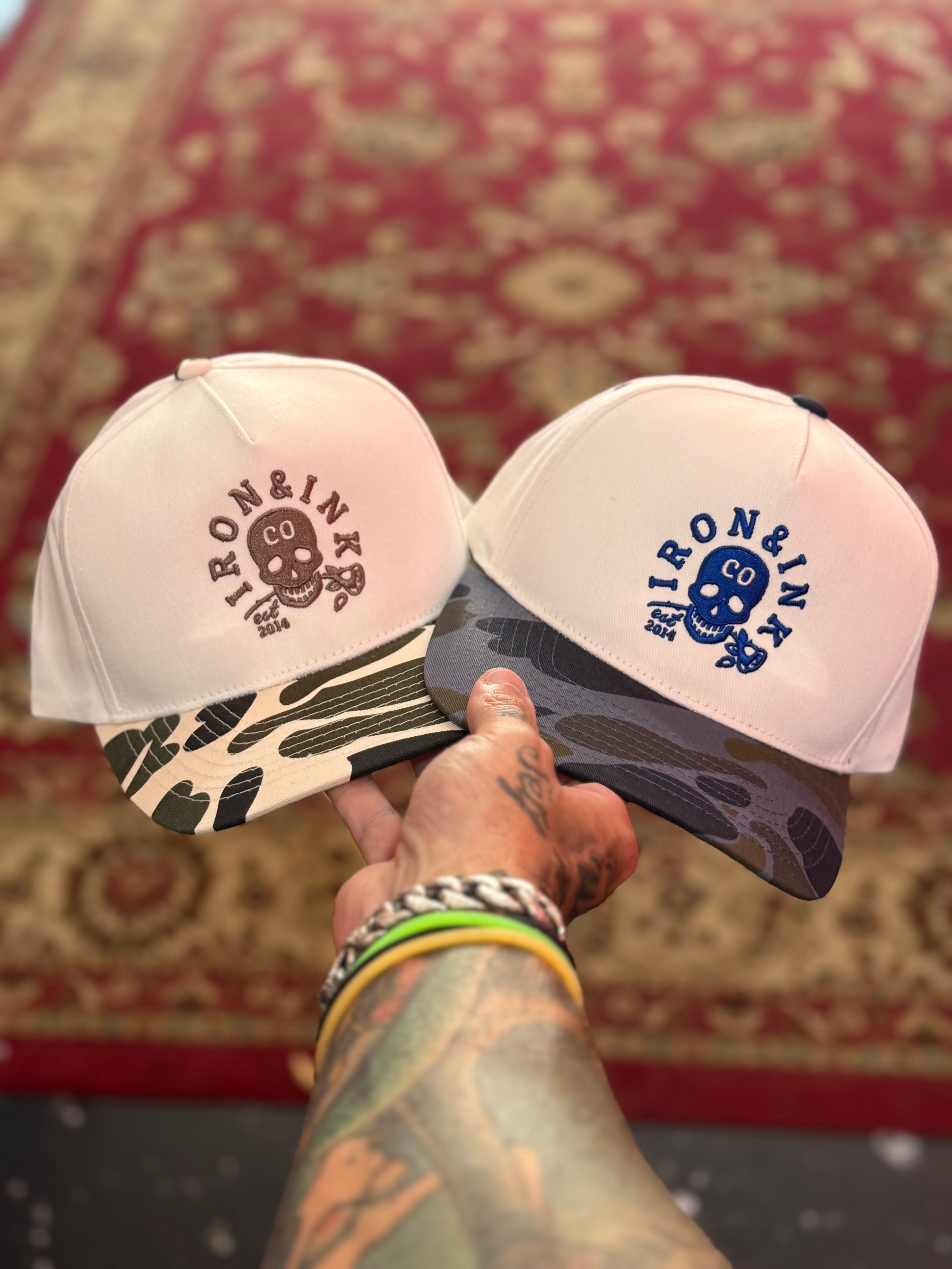 New two tone brown camo SnapBack