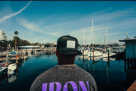 "New" black camo flat bill SnapBack