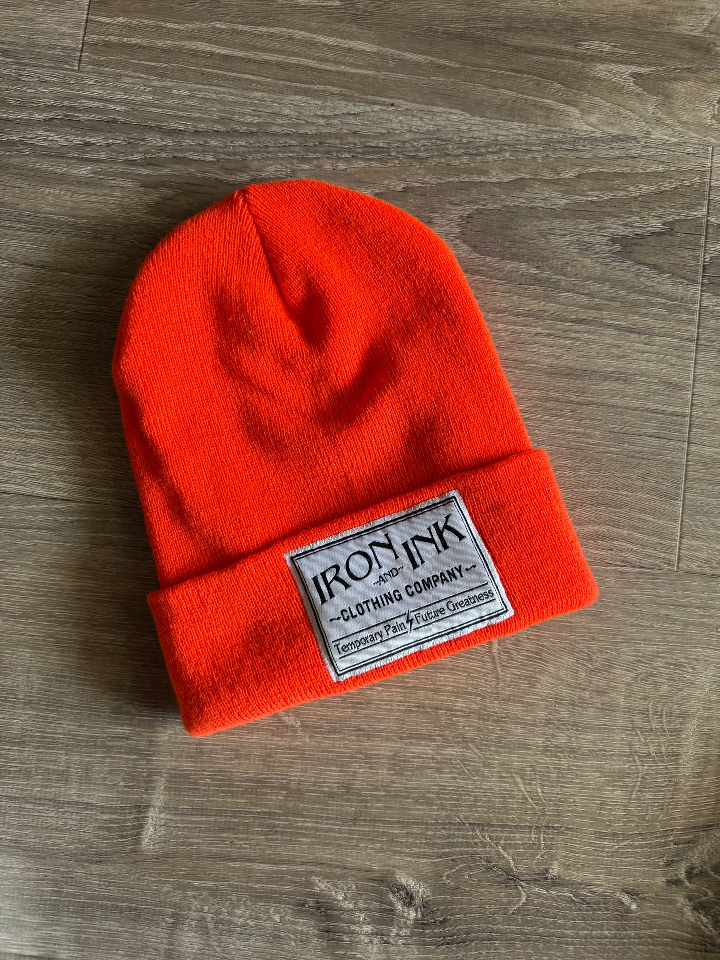 New cuff beanies-available in 4 colors (Black, Orange, Olive Green, Dark grey