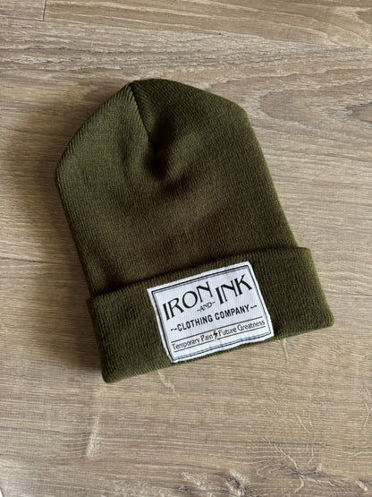 New cuff beanies-available in 4 colors (Black, Orange, Olive Green, Dark grey