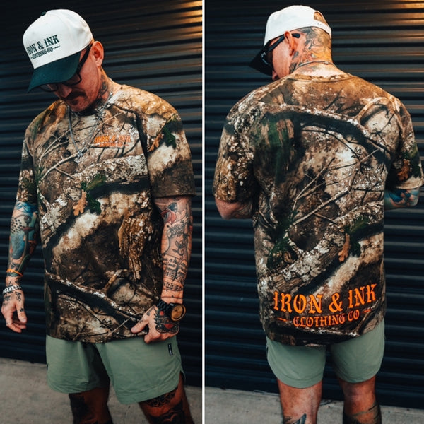 New "Realtree" camo jersey shirt-officially licensed