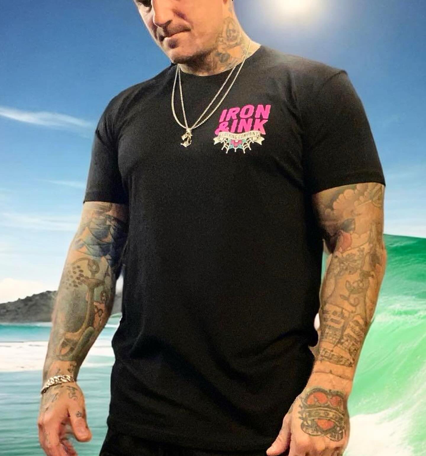 "chill reaper" T-shirt- black