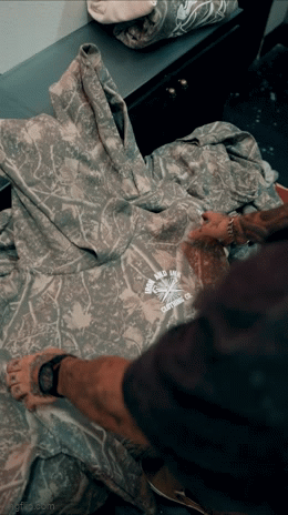 Restocked!! (preorder) Deadwood camo hoodie- panther