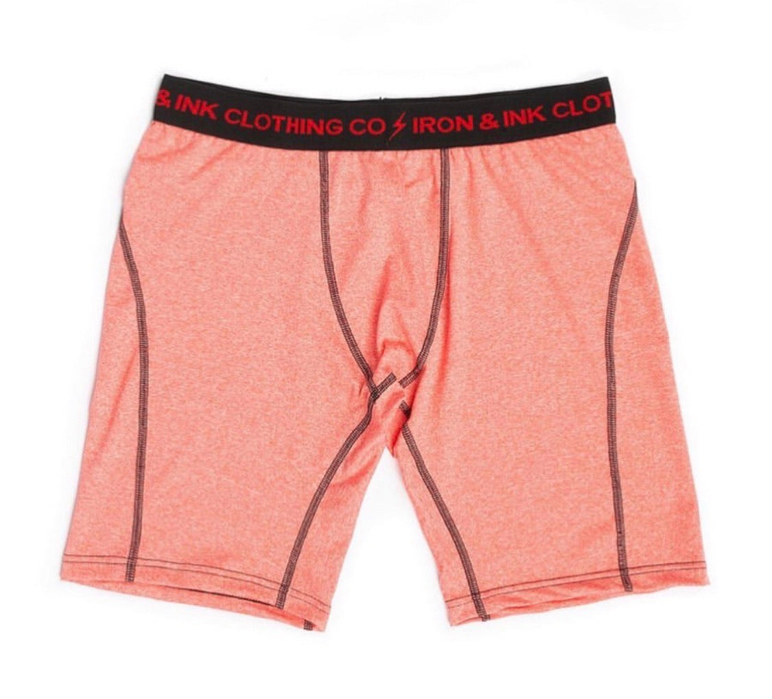 Performance Boxer Briefs- Red/Black