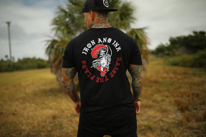 Raise The Flags Unisex Tee Shirt- Black